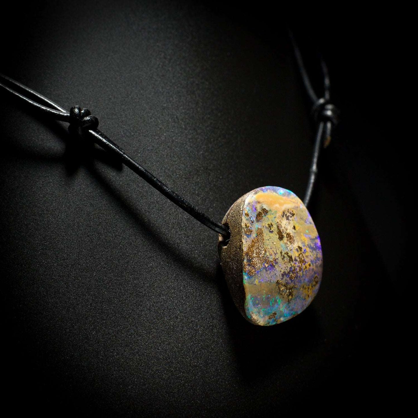 Boulder Opal necklace - 22