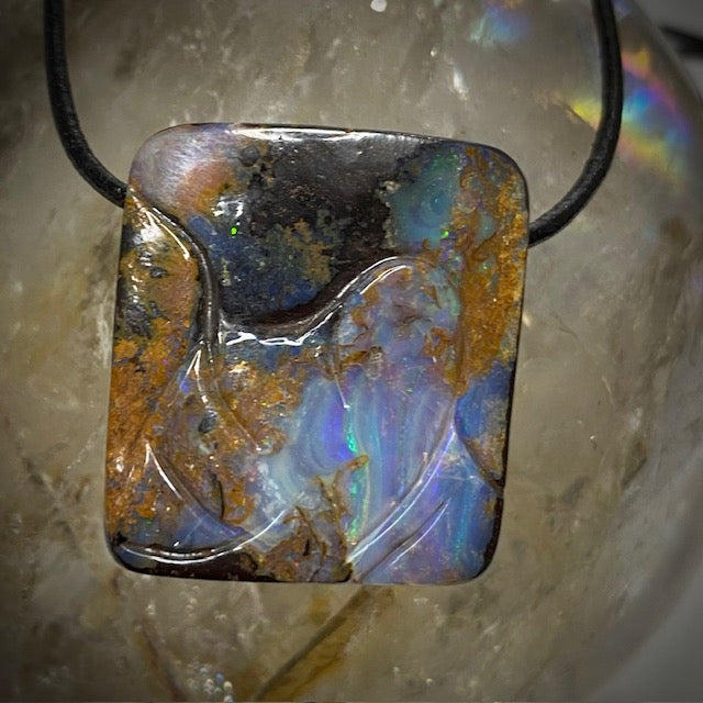 Boulder Opal necklace - 33