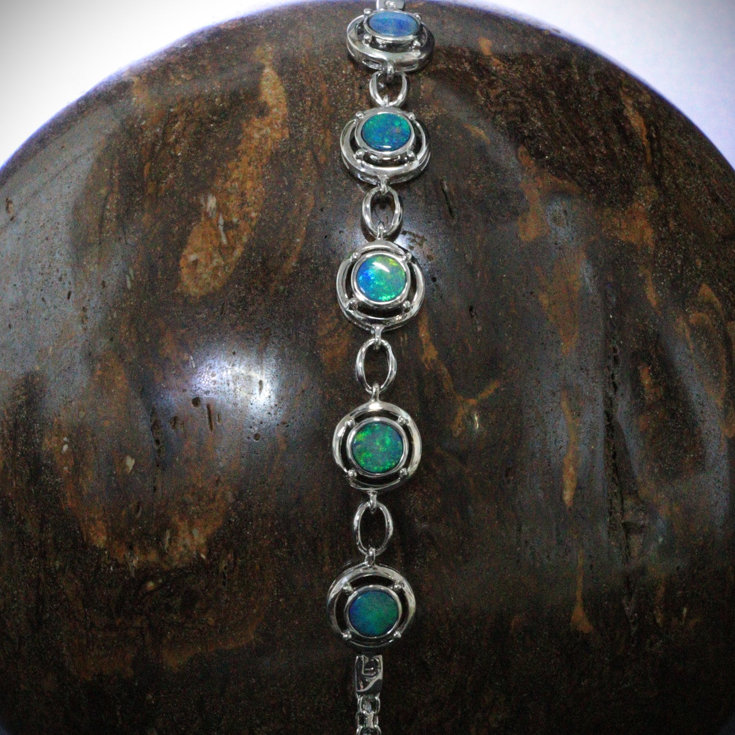 Australian Opal Doublet Bracelet