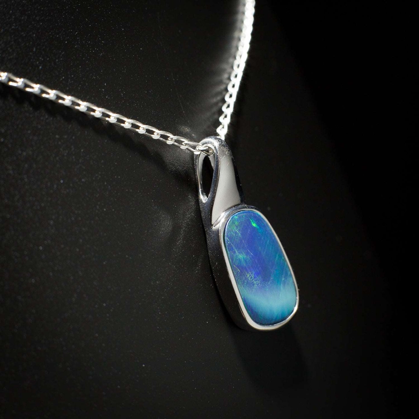 Australian Opal Doublet pendant