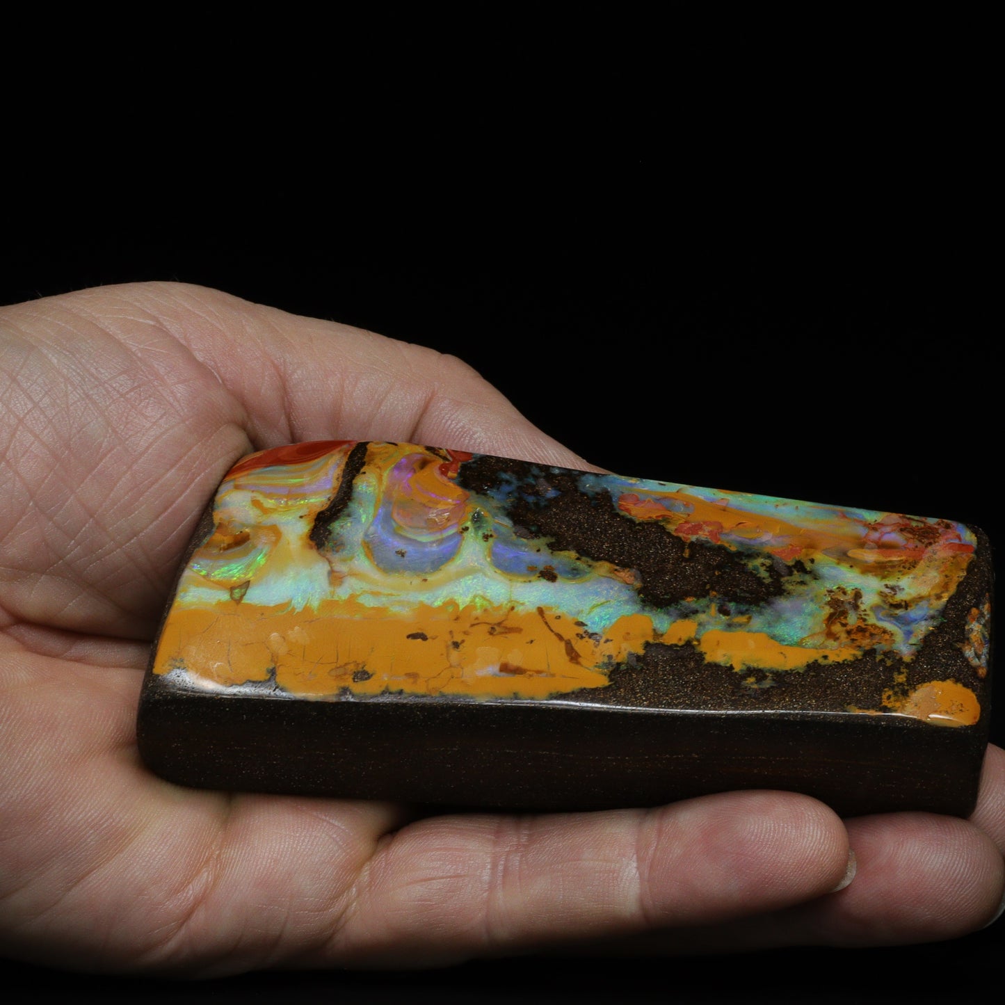 Australian Boulder opal specimen