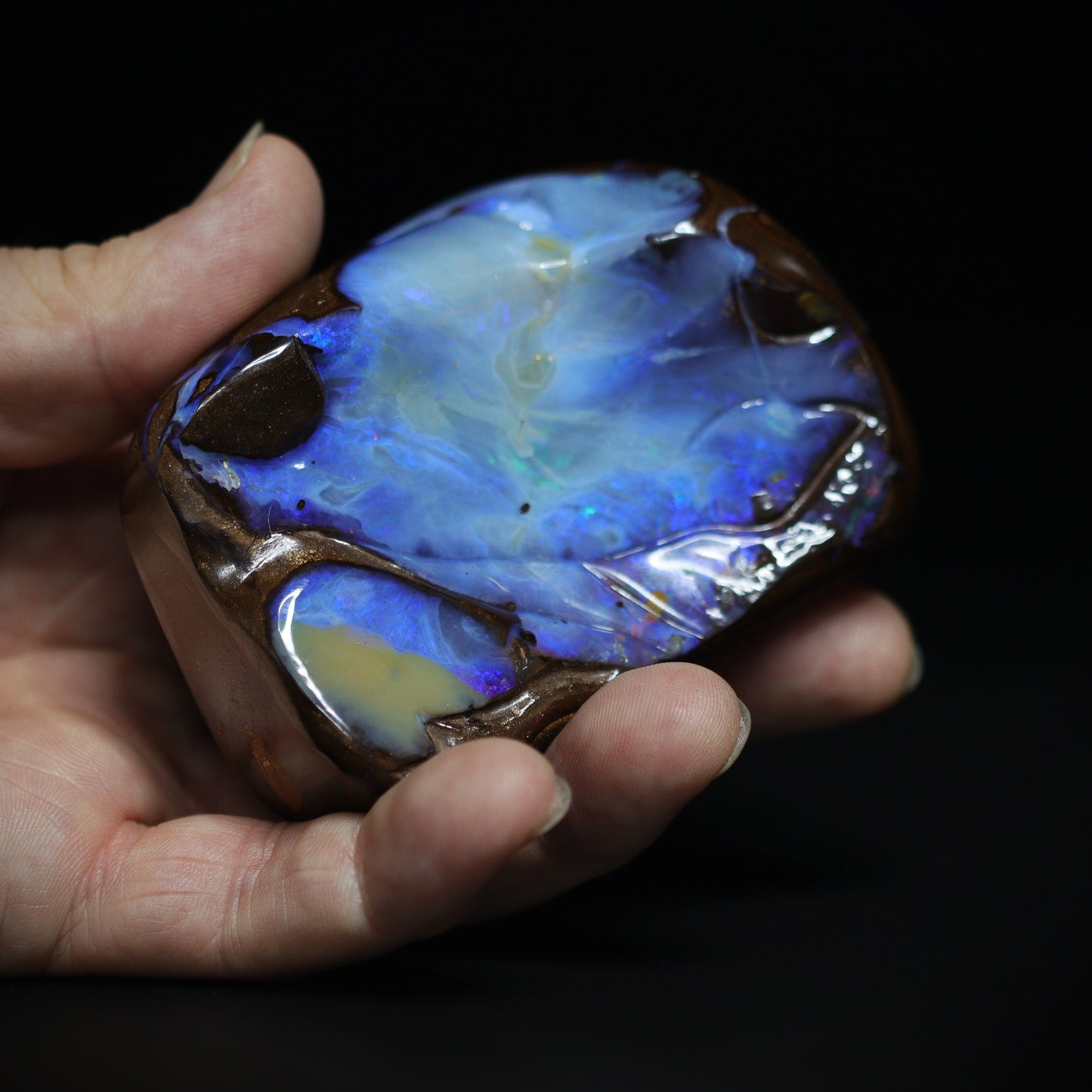 Australian Boulder opal specimen