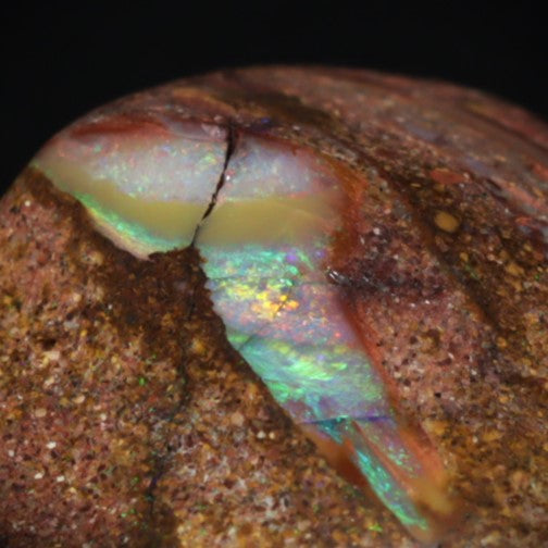 Australian Boulder opal specimen