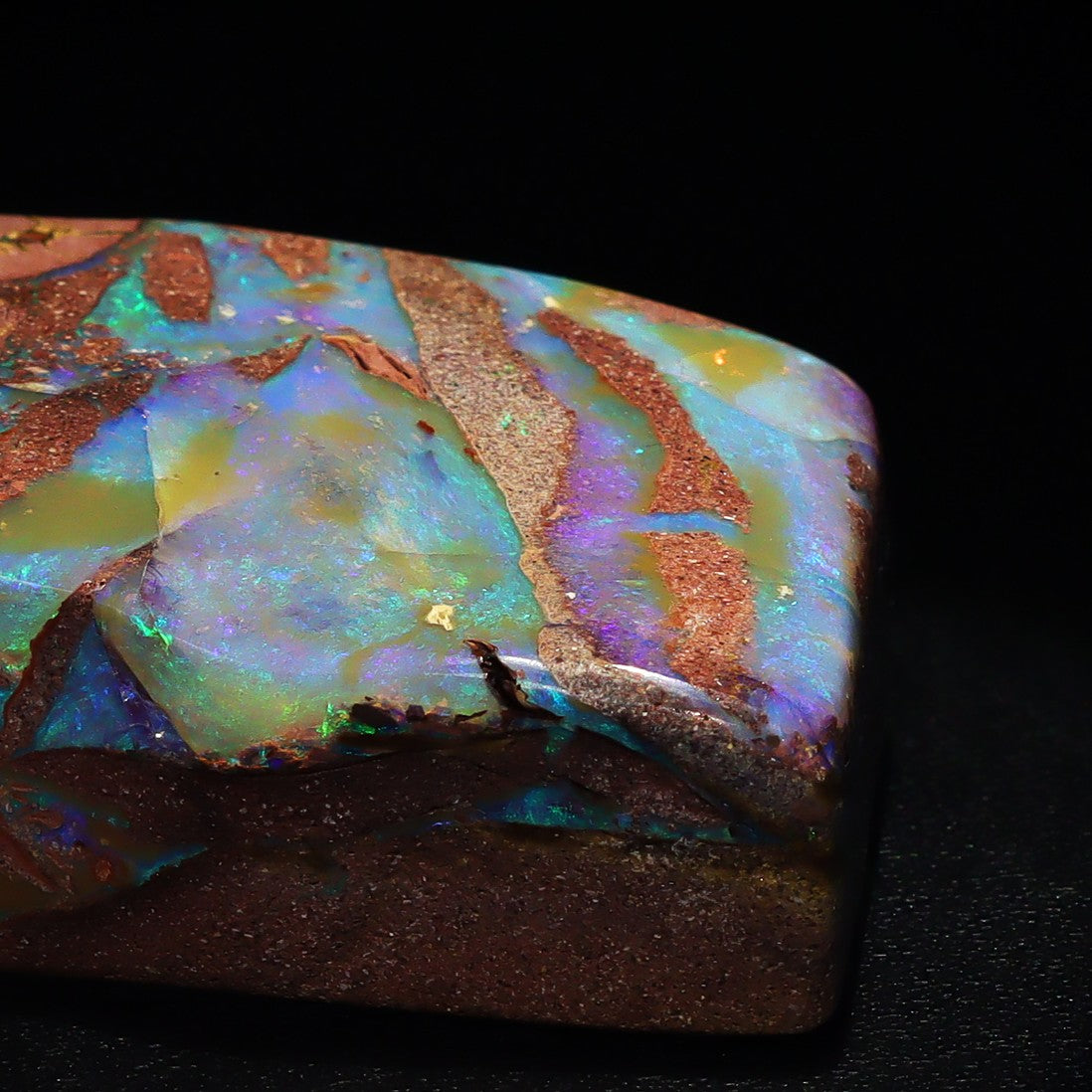 Australian Boulder opal specimen