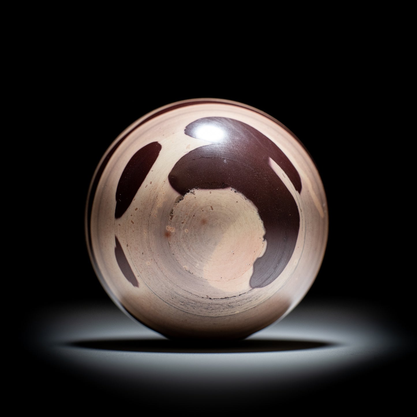 Zebra Rock Sphere - 10
