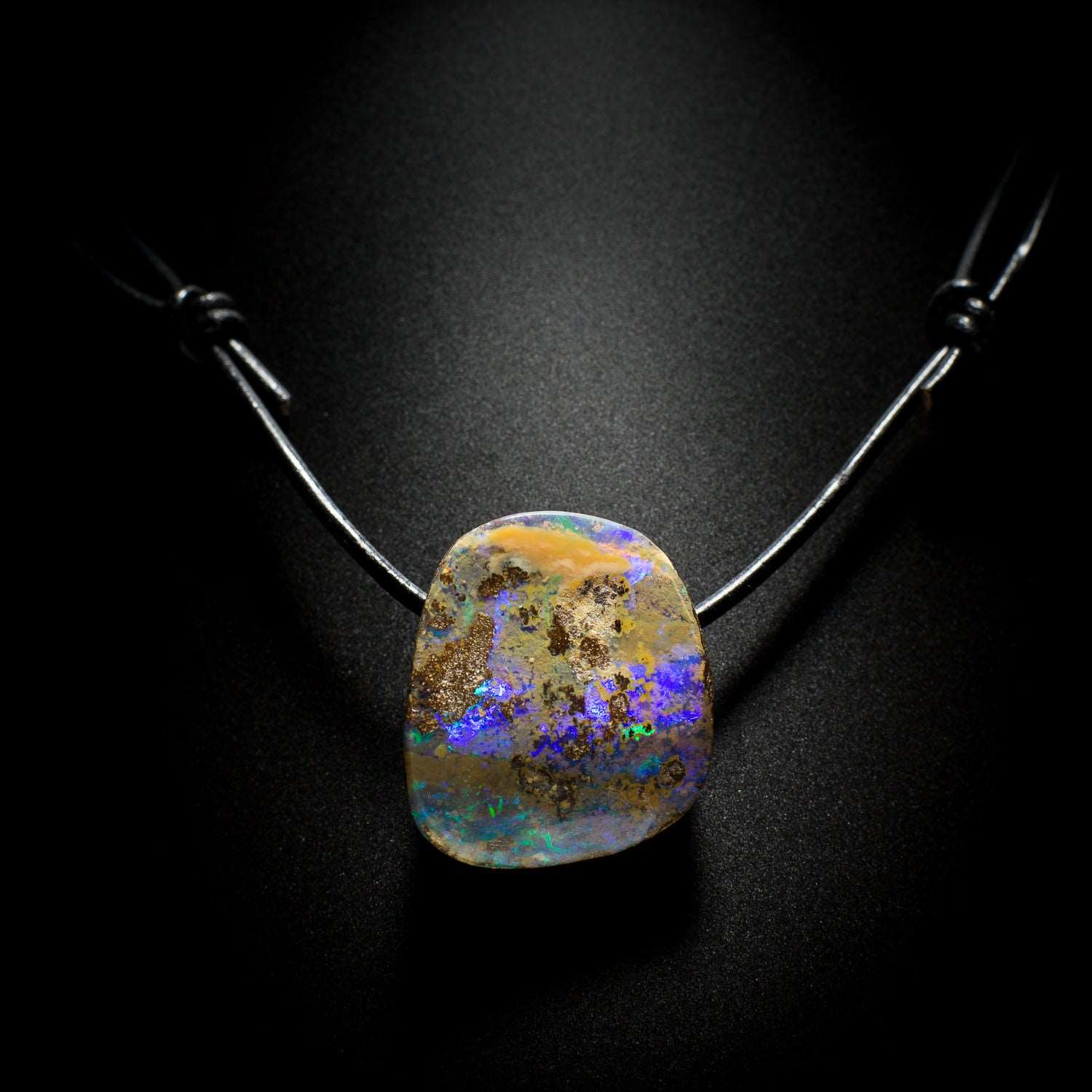Boulder Opal necklace - 22