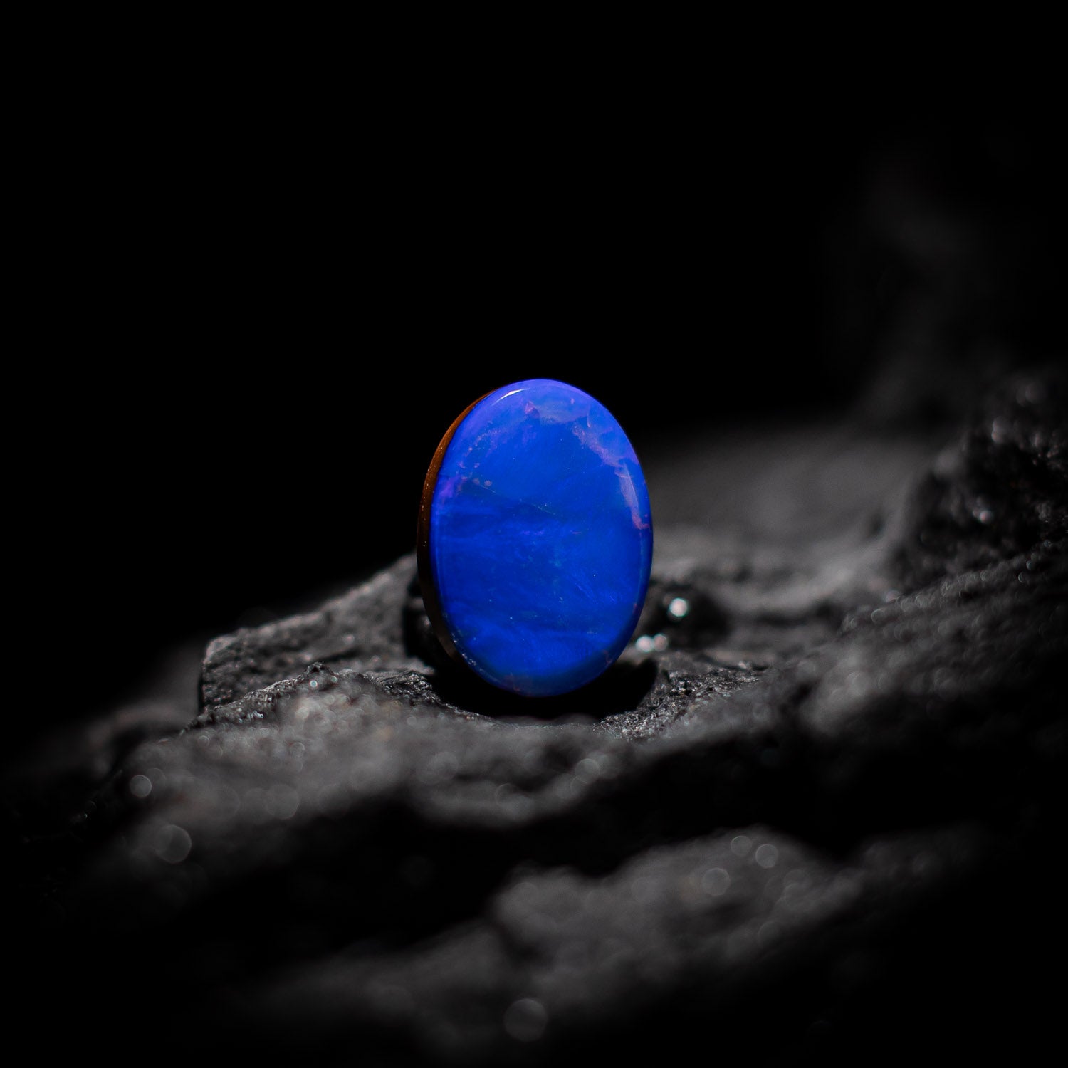 Australian Boulder Opal Solid Stone