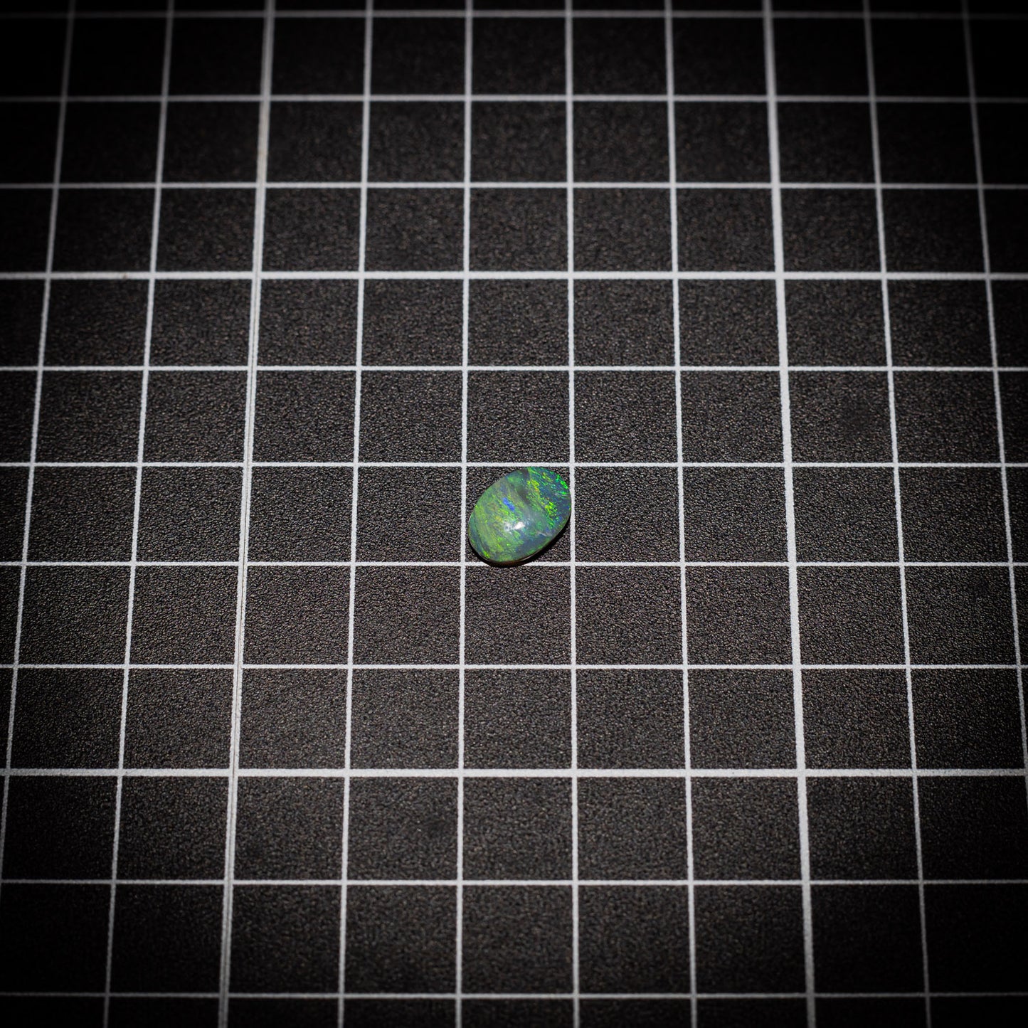 Australian Black Opal Solid Stone