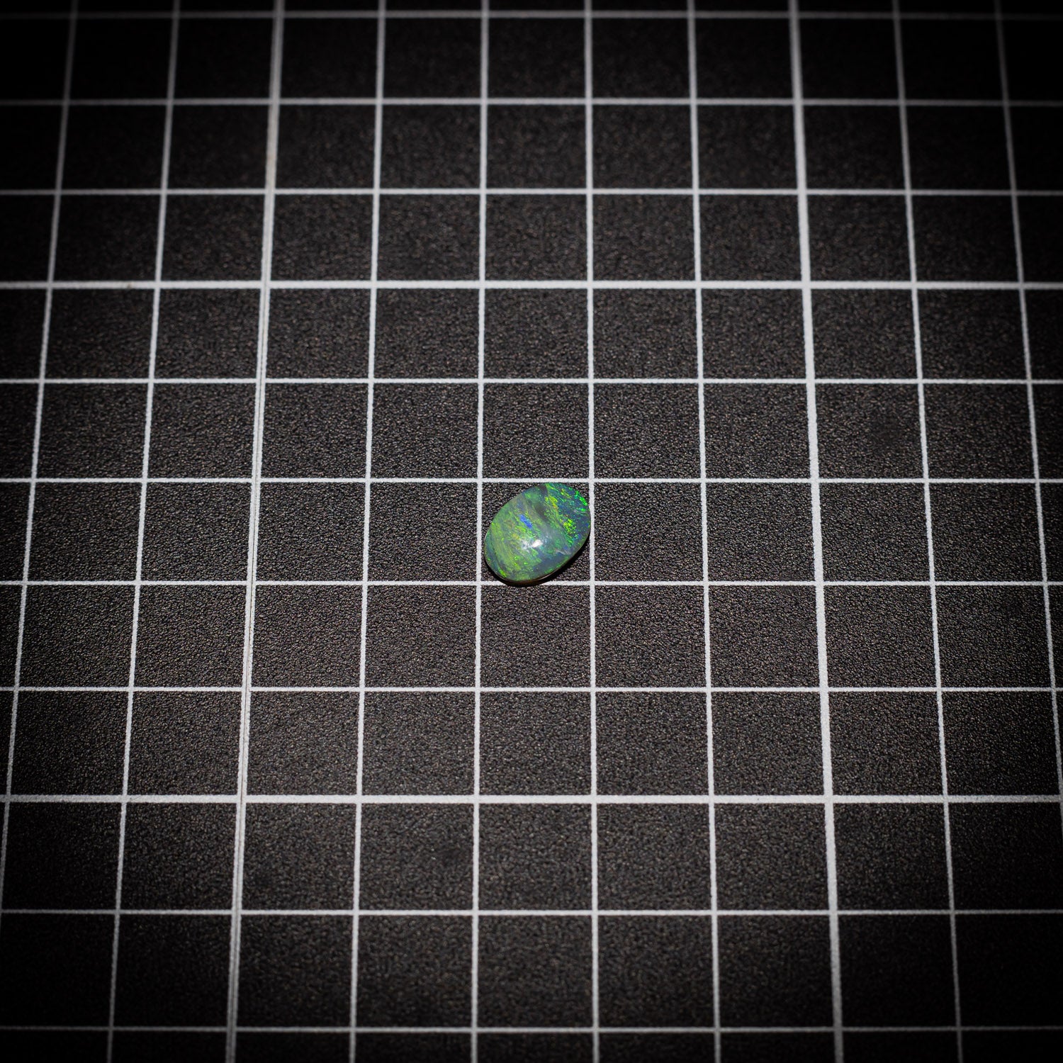 Australian Black Opal Solid Stone