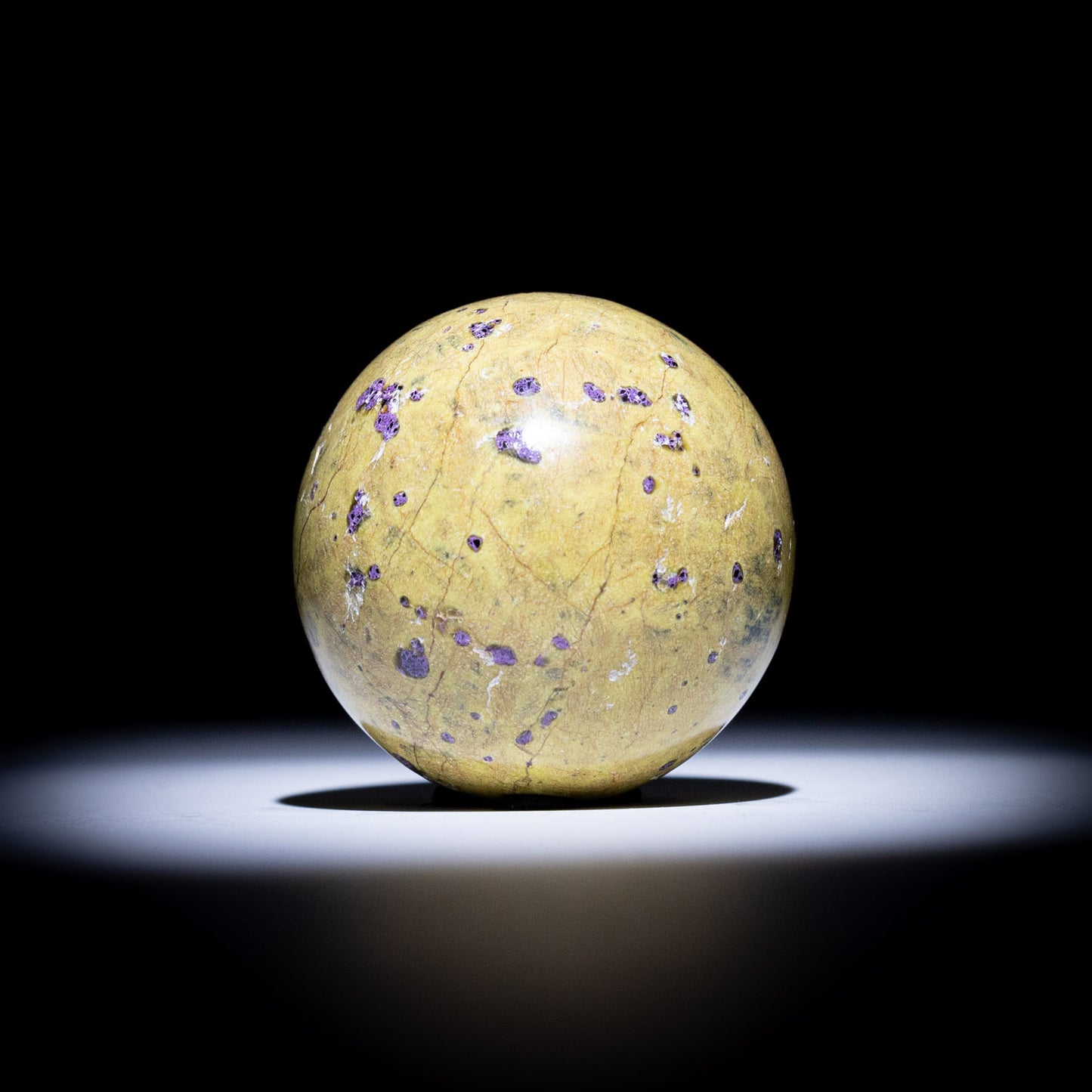 Australian Stichtite in Serpentine Sphere 