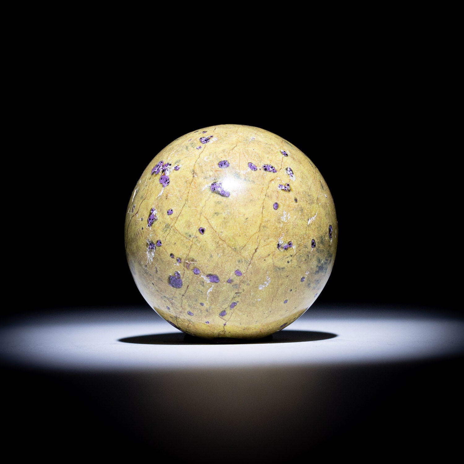 Australian Stichtite in Serpentine Sphere 