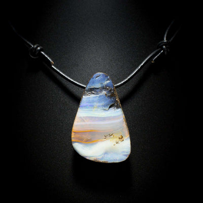 Boulder Opal necklace - 16