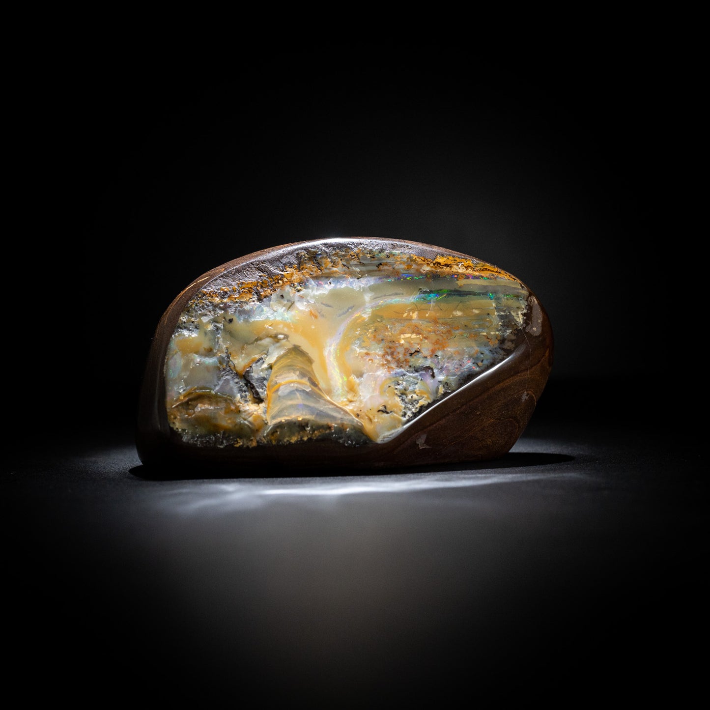 Australian Boulder Opal Specimen