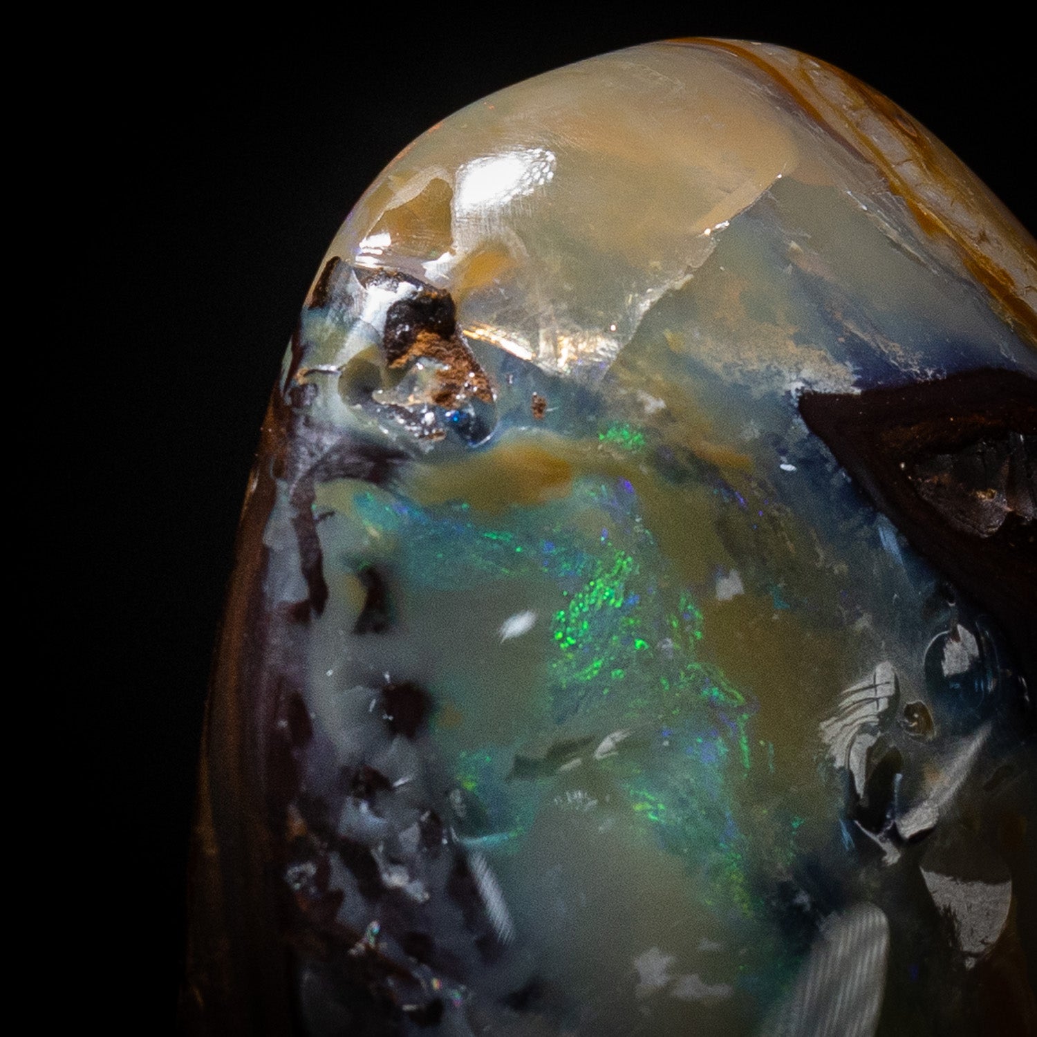 Australian Boulder Opal Specimen