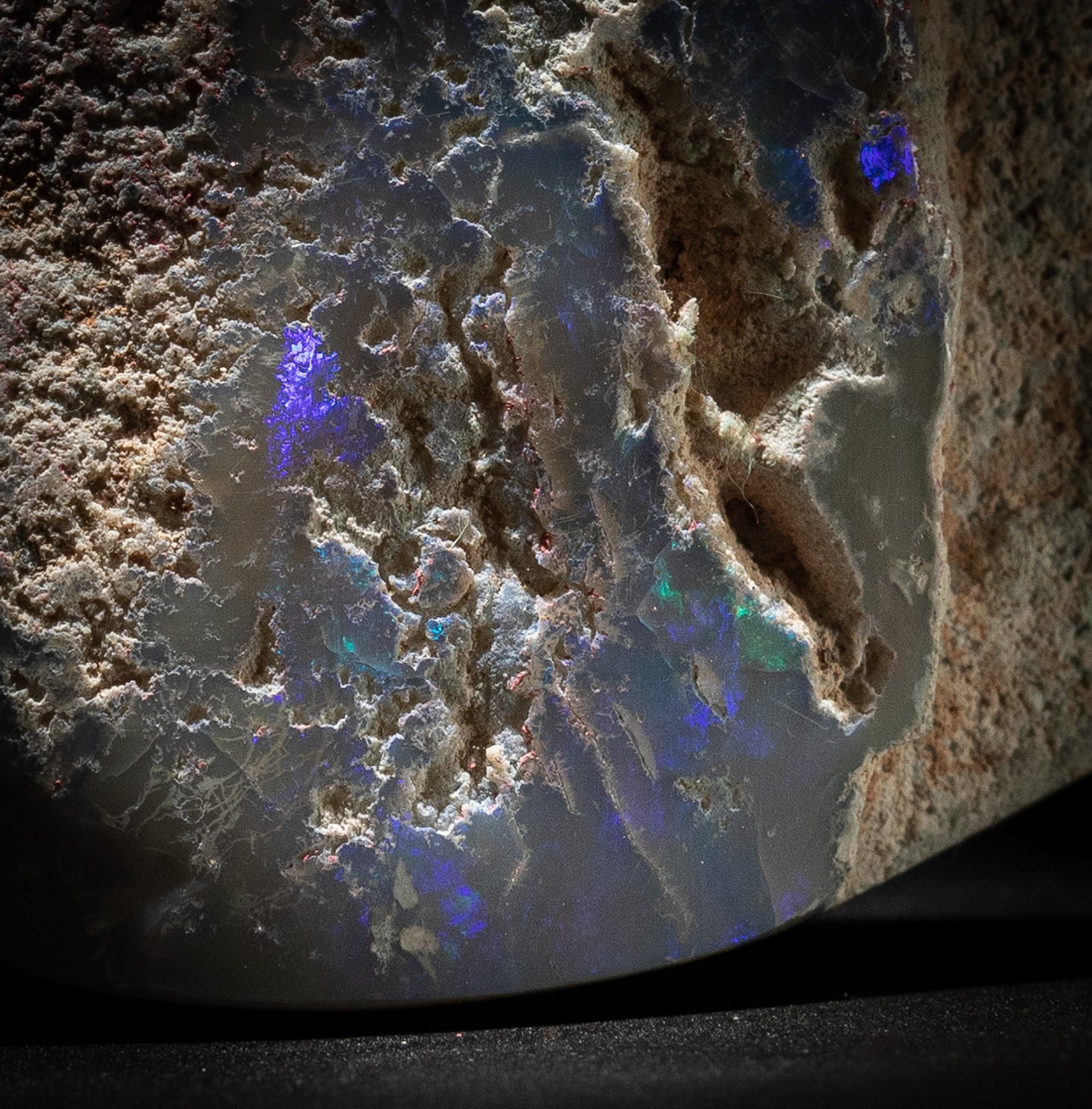 Australian Black Opal Specimen