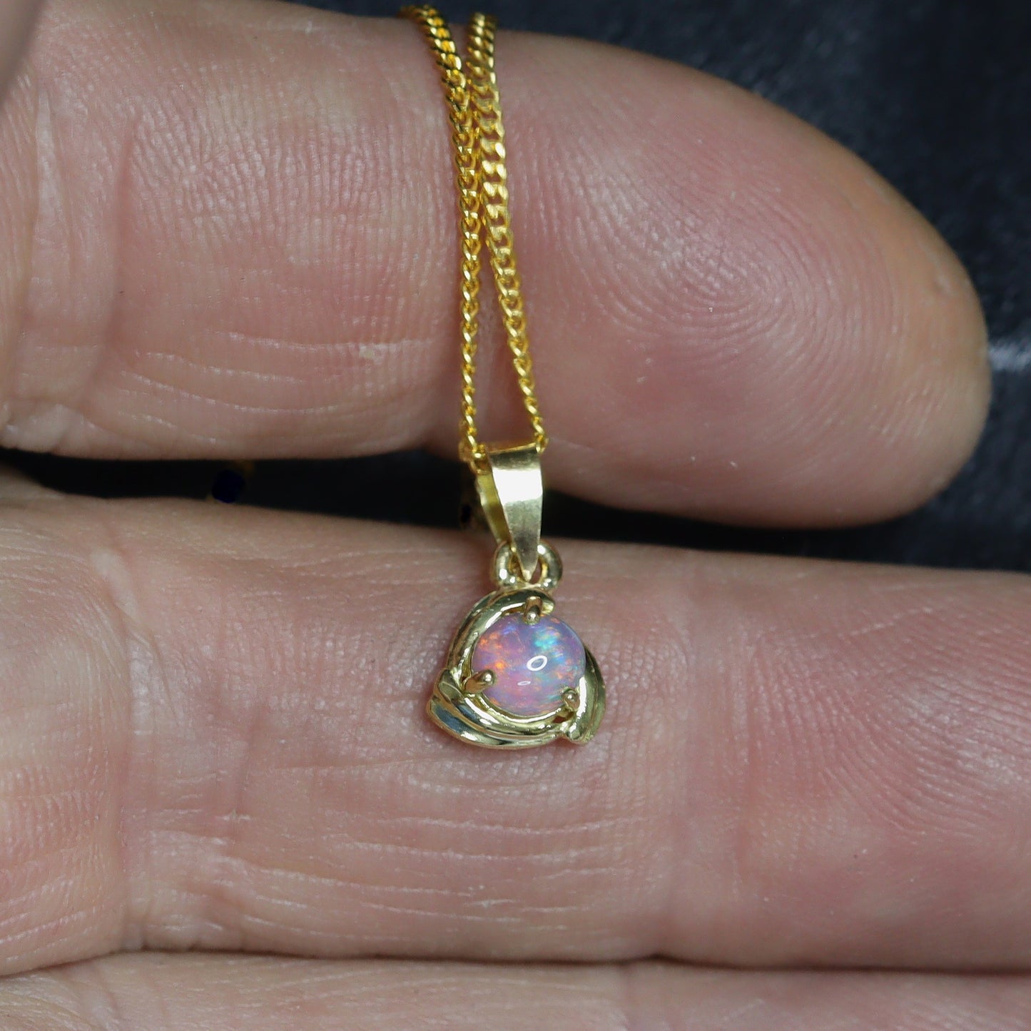Australian_Black_Opal_18k_Gold_Pendant