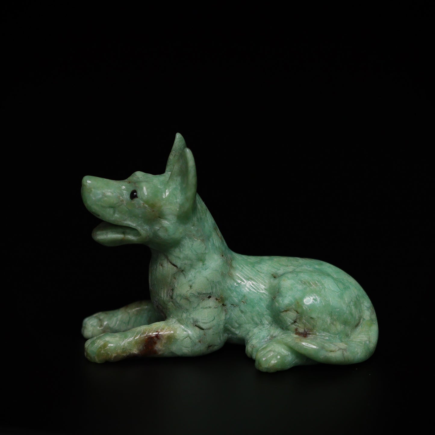 Australian Chrysoprase curving 
