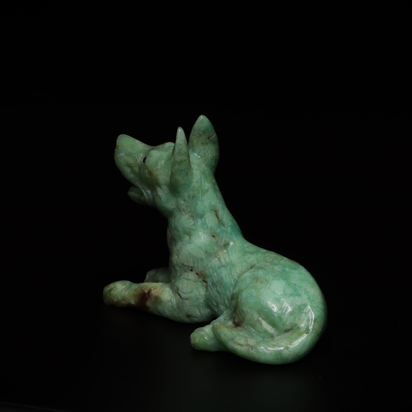 Australian Chrysoprase curving 