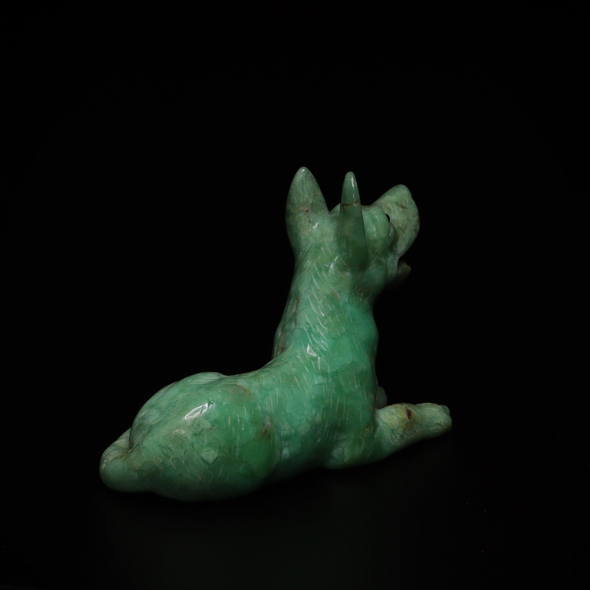 Australian Chrysoprase curving 