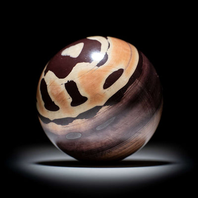 Zebra Rock Sphere - 8