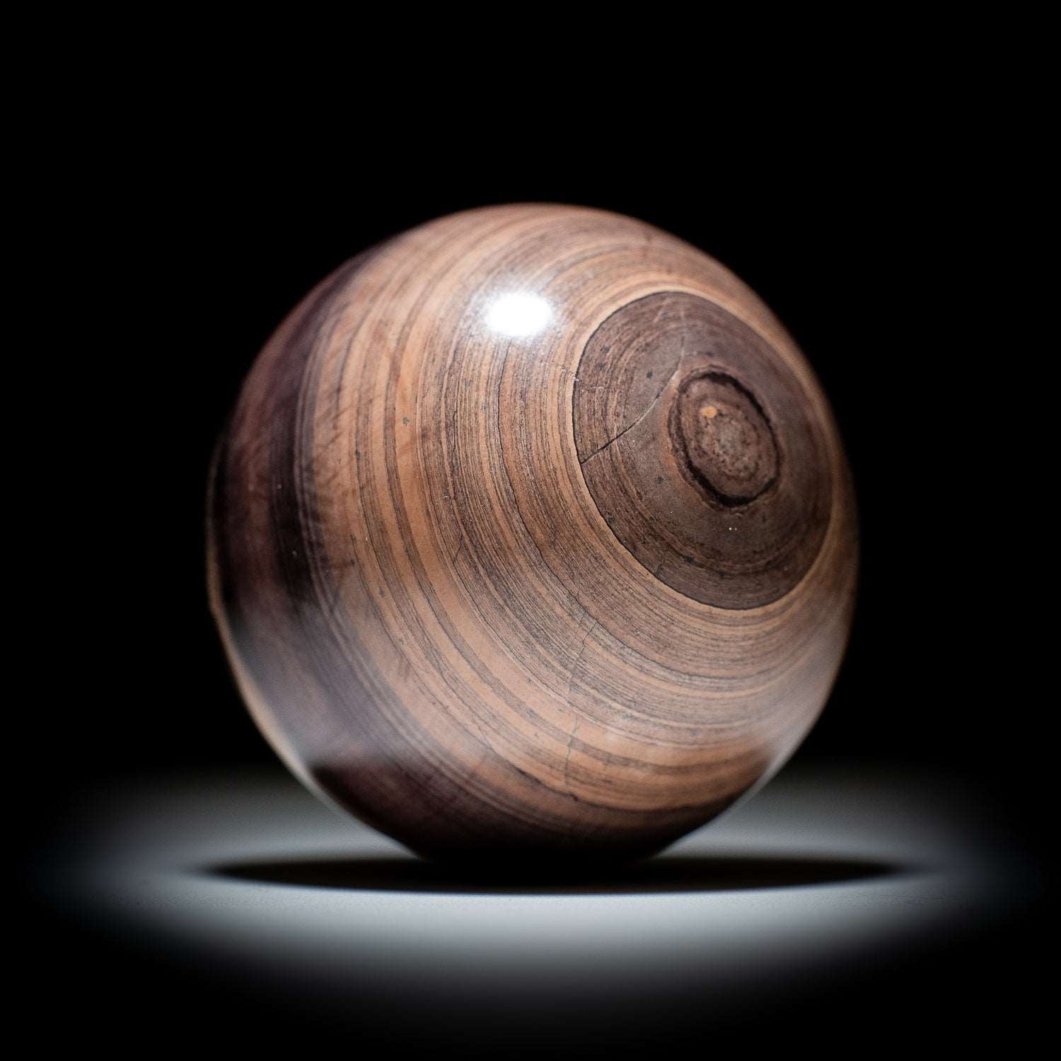 Zebra Rock Sphere - 8