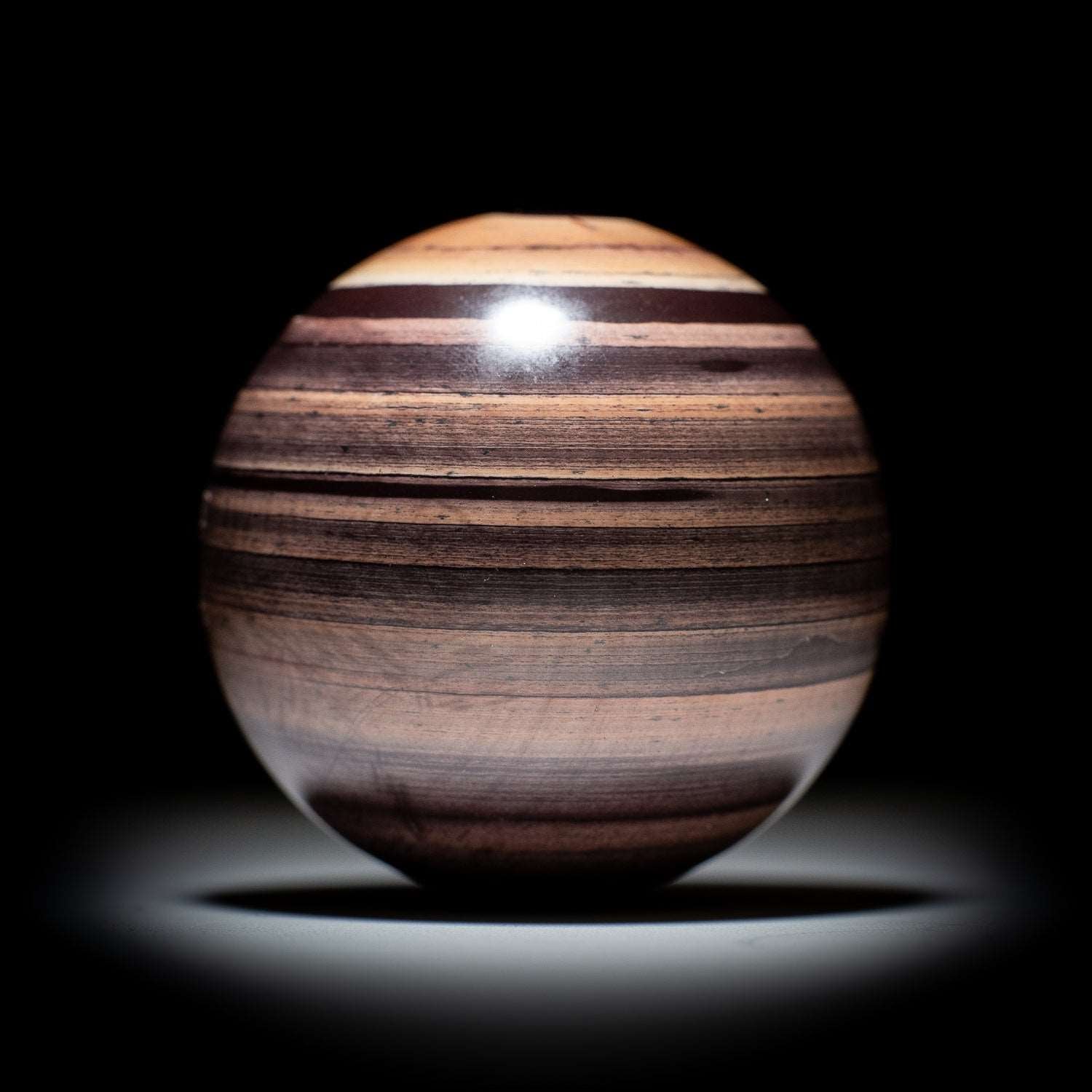 Australian Zebra Rock Sphere - 9