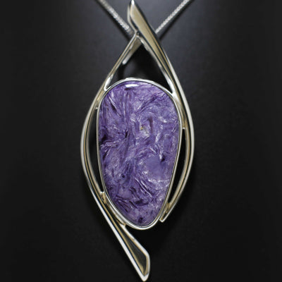 Charoite pendant - 11