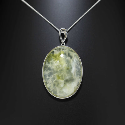 Australian Prehnite Pendant - 104