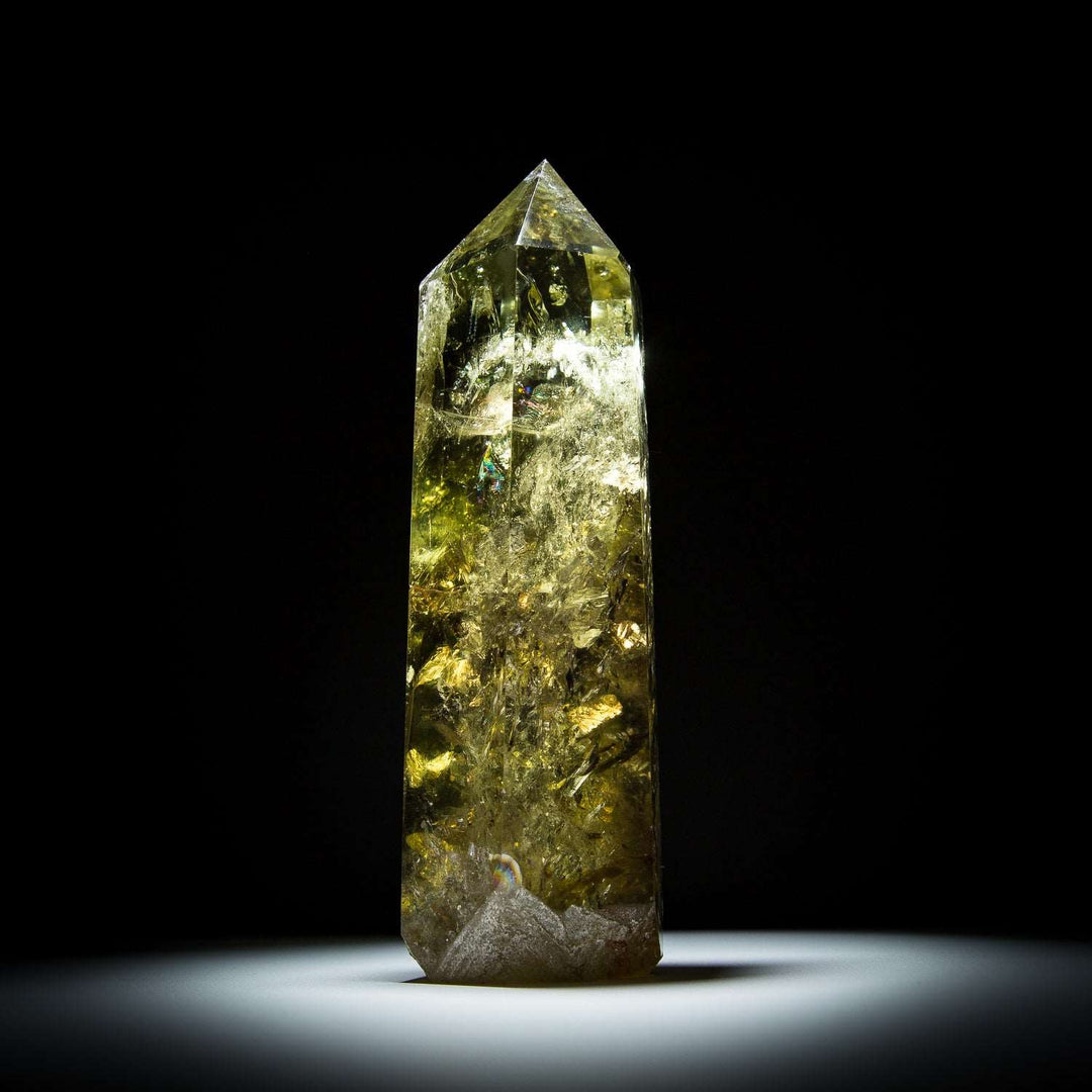 Quartz Jaune Citron 10.00 Carats Ovale - Pierre Naturelle D'Afrique, Non Chauffée