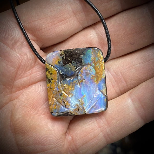 Boulder Opal necklace - 33