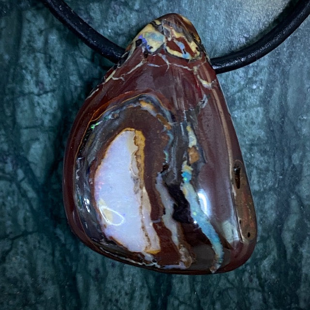 Boulder Opal necklace - 37