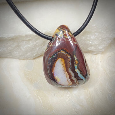 Boulder Opal necklace - 37