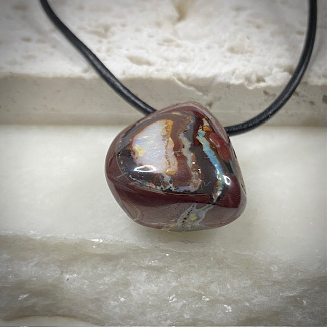 Boulder Opal necklace - 37