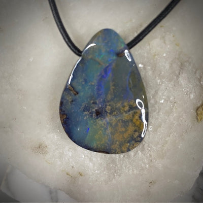 Boulder Opal necklace - 38