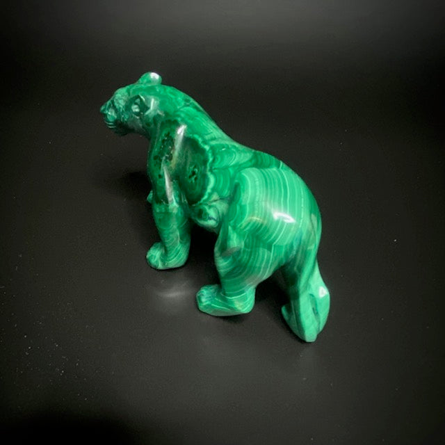 Malachite "carving Tiger " 