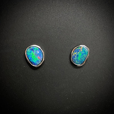 Australian opal earrings - 514