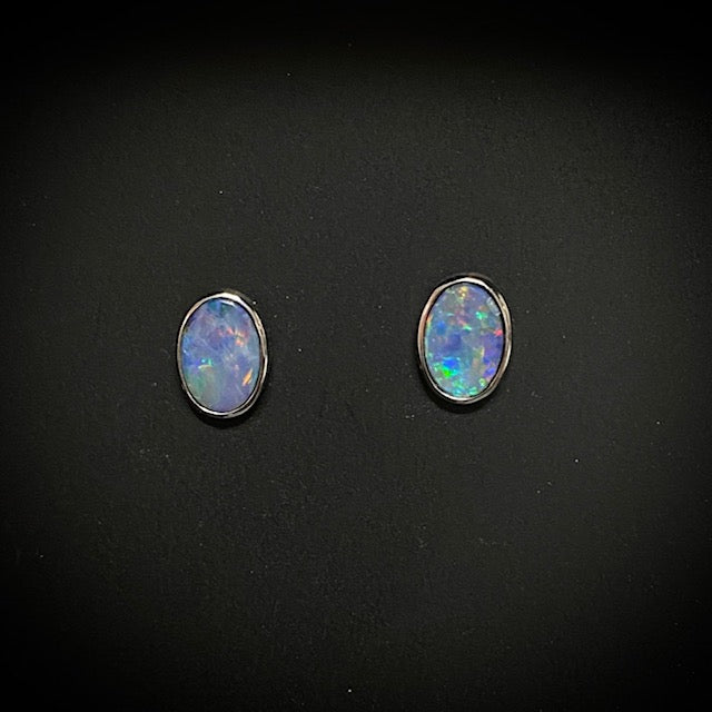 Australian opal earrings - 515