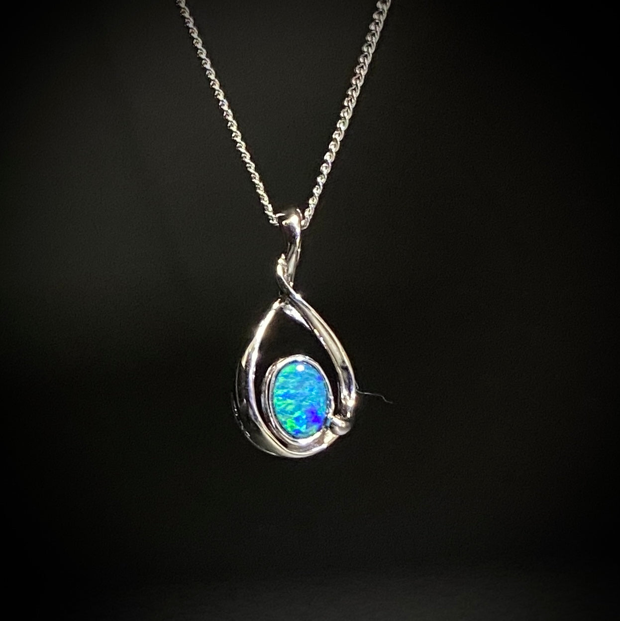 Australian doublet pendant - 131