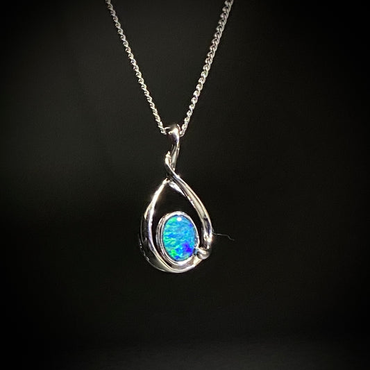 Australian doublet pendant - 131
