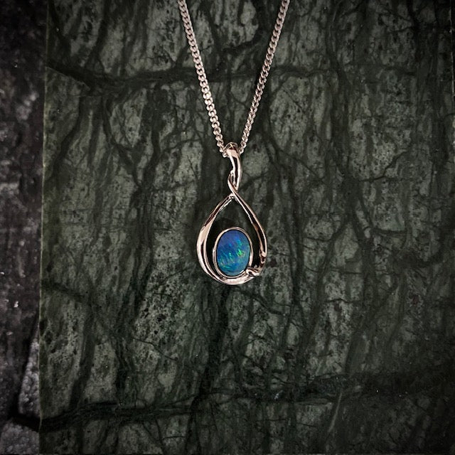 Australian doublet pendant - 131