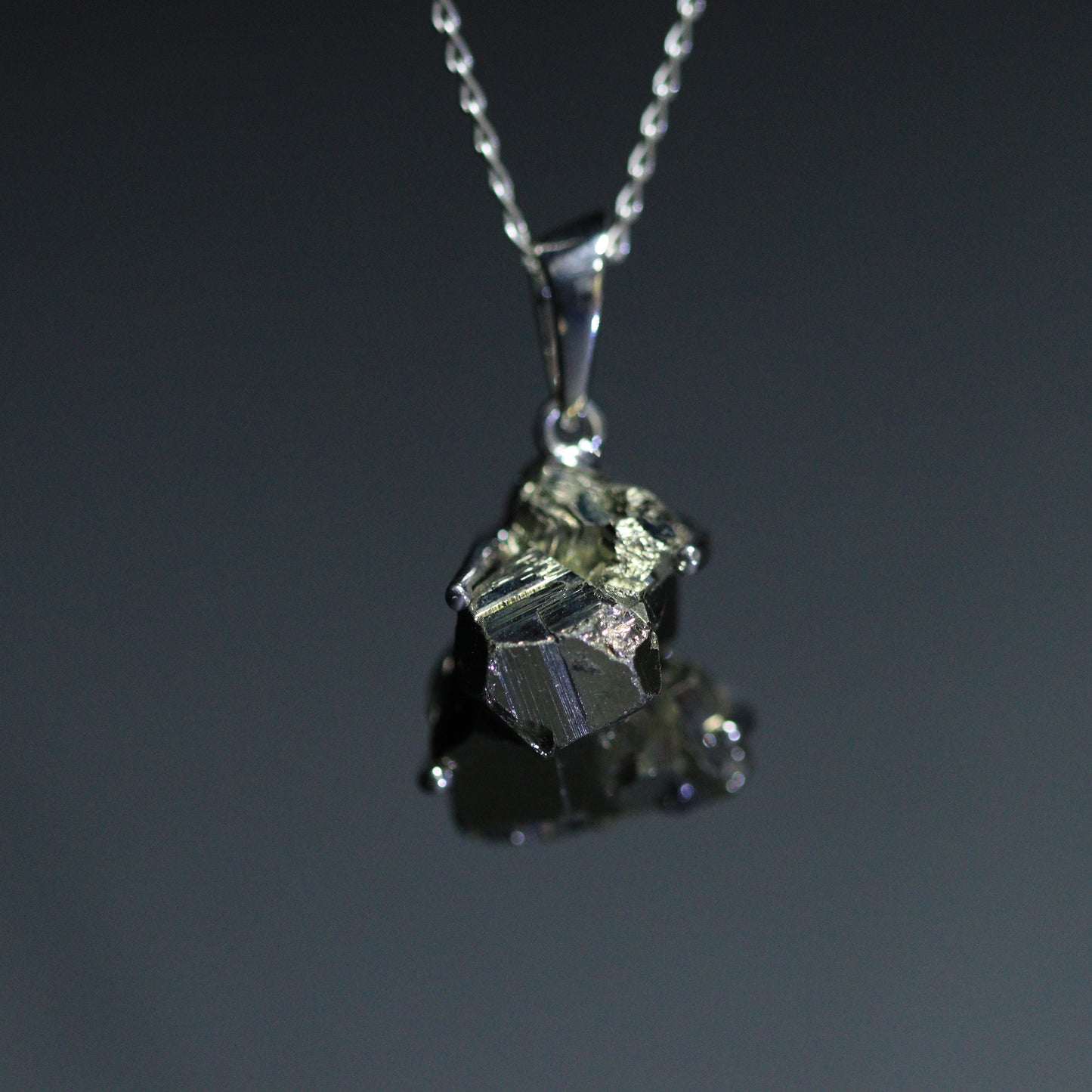 Pyrite pendant - 4