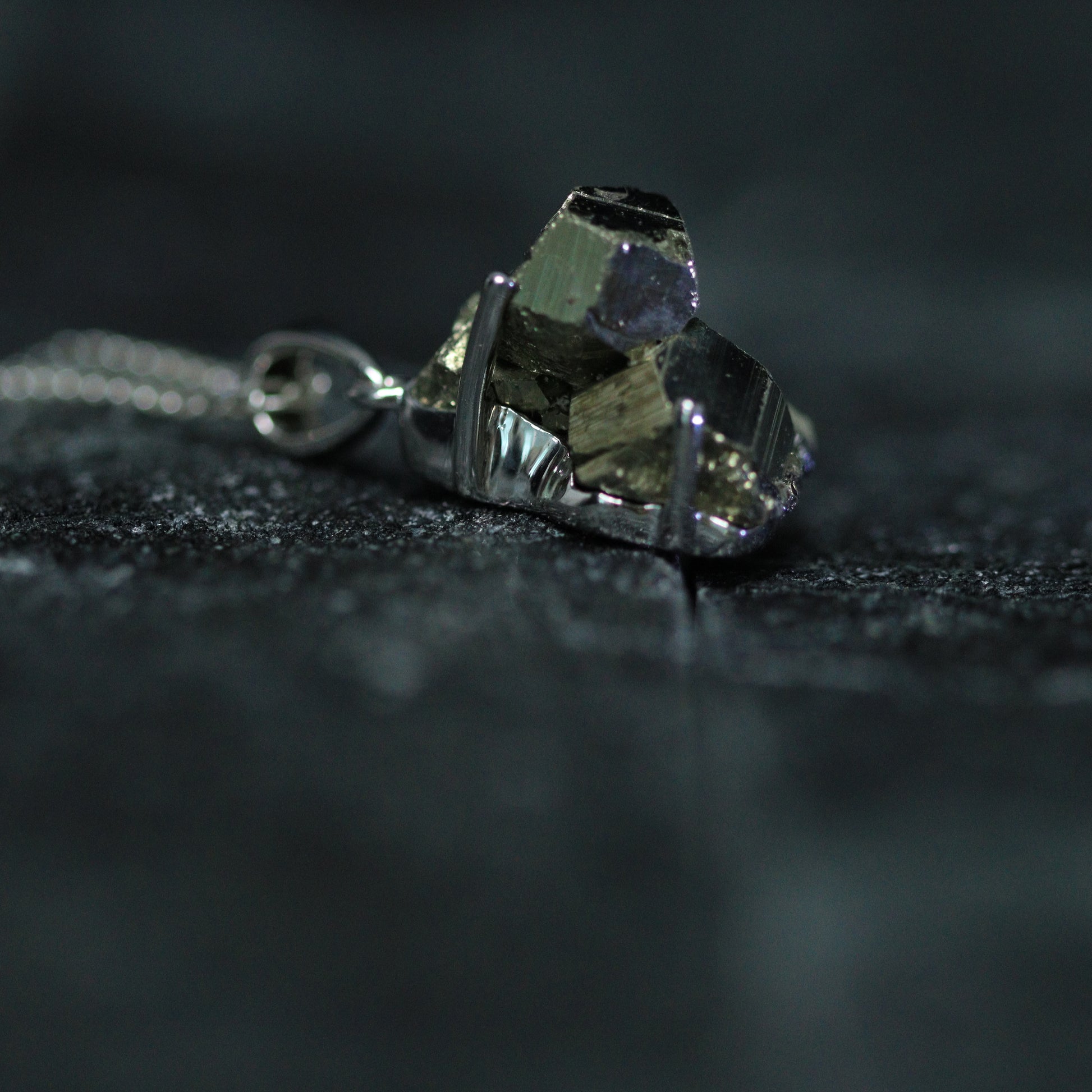 Pyrite pendant - 4