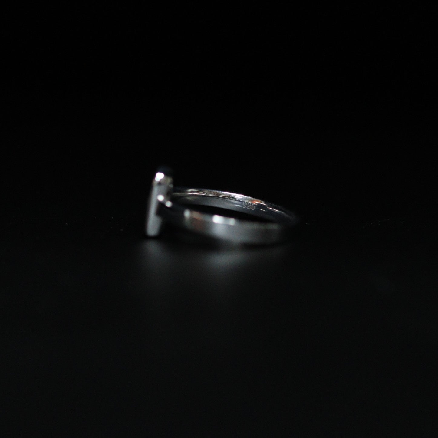 Boulder opal ring
