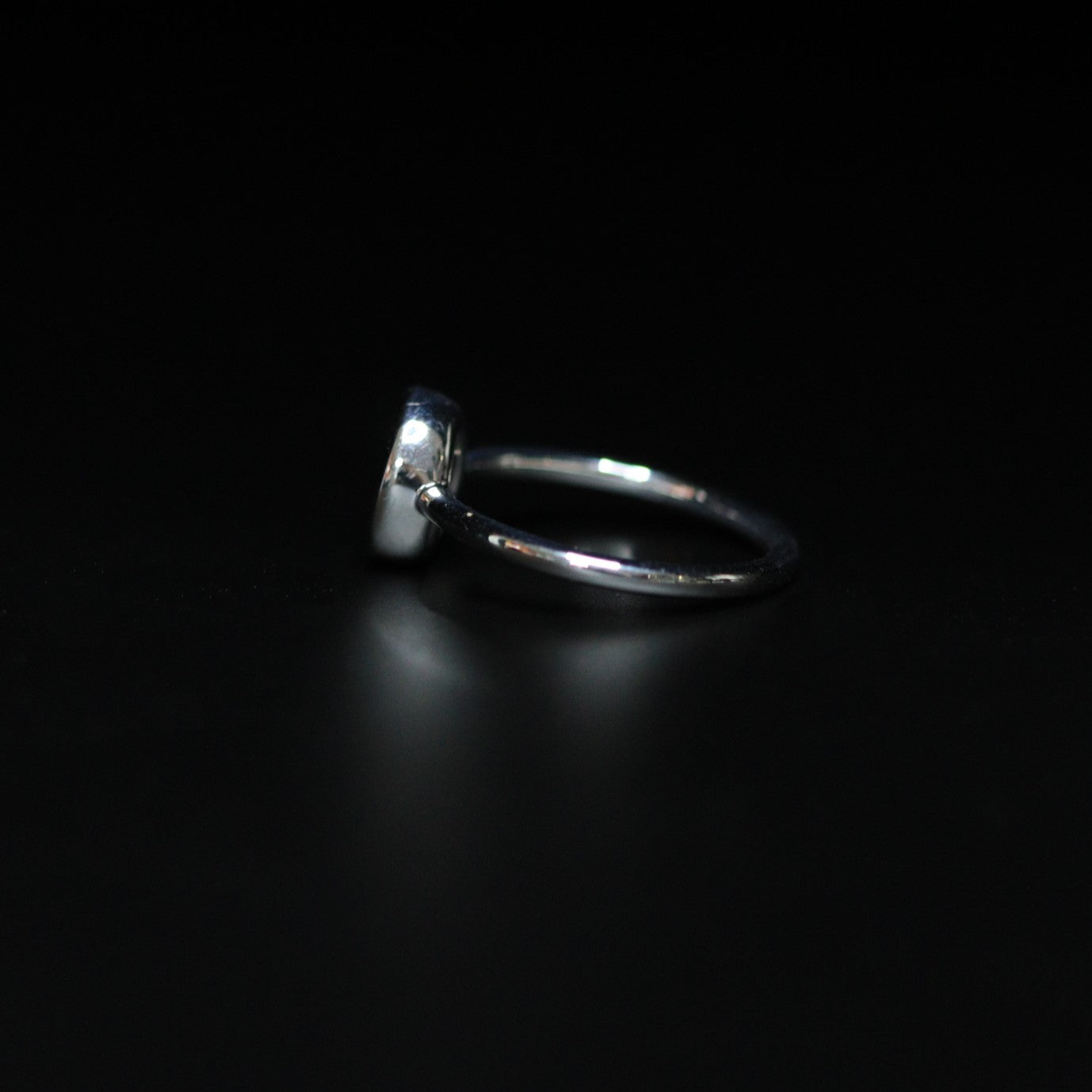 Opal Boulder silver ring - 118