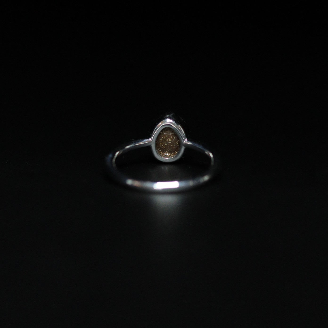 Opal Boulder silver ring - 118