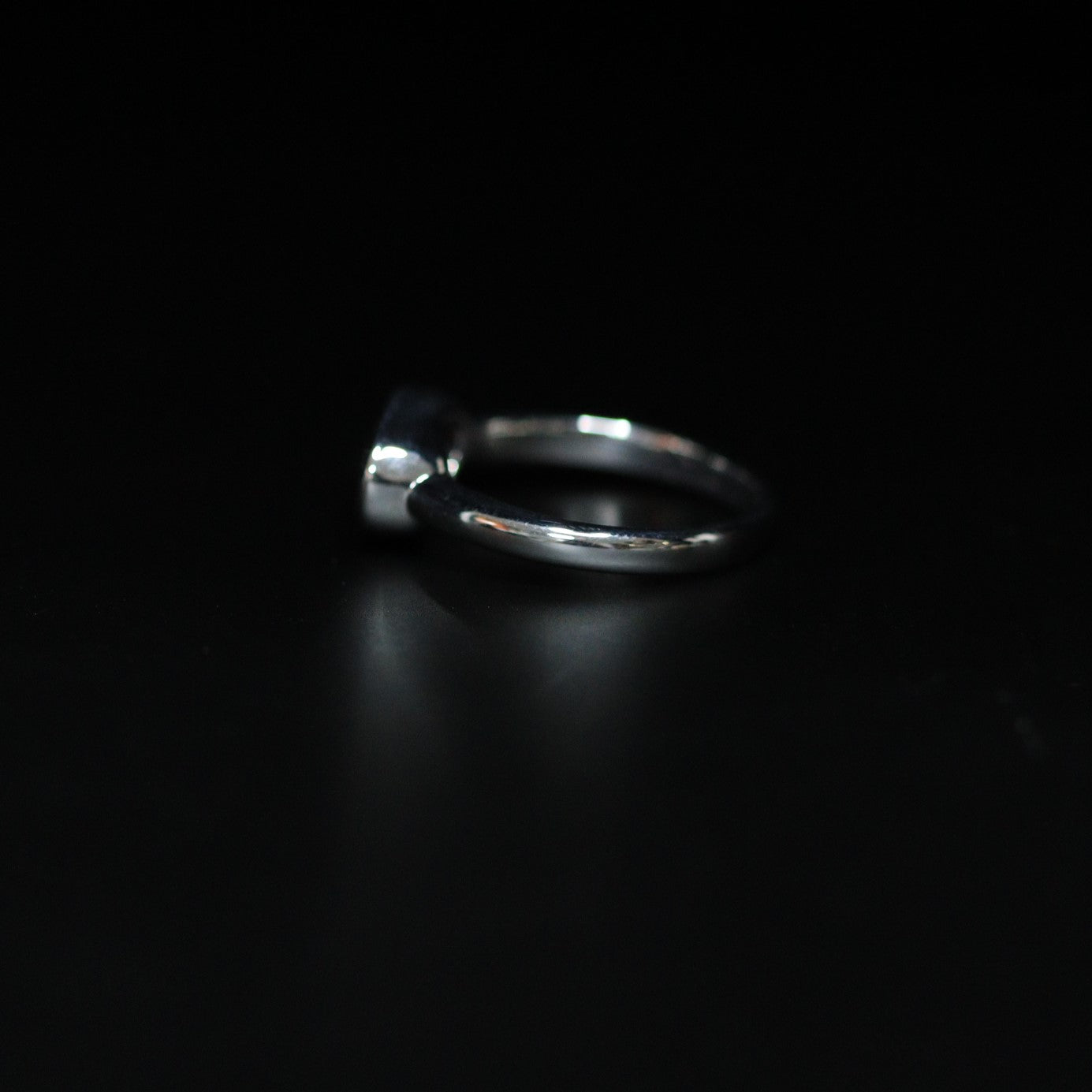 Australian Boulder opal in sterling silver ring 