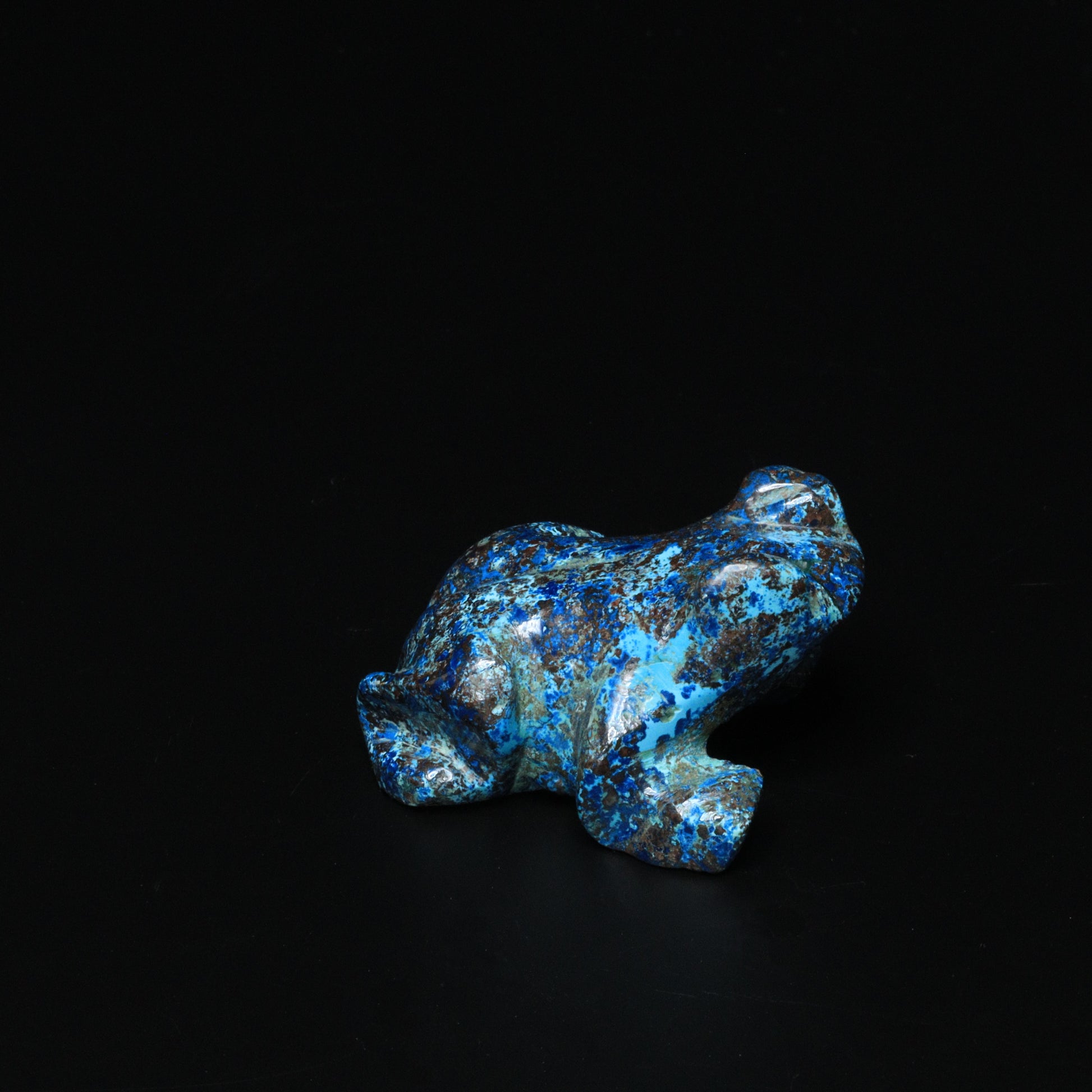 Shattukite carving "frog" 