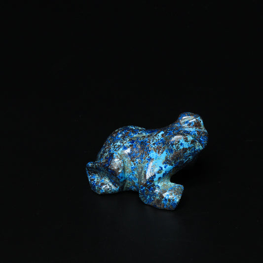 Shattukite carving "frog" 