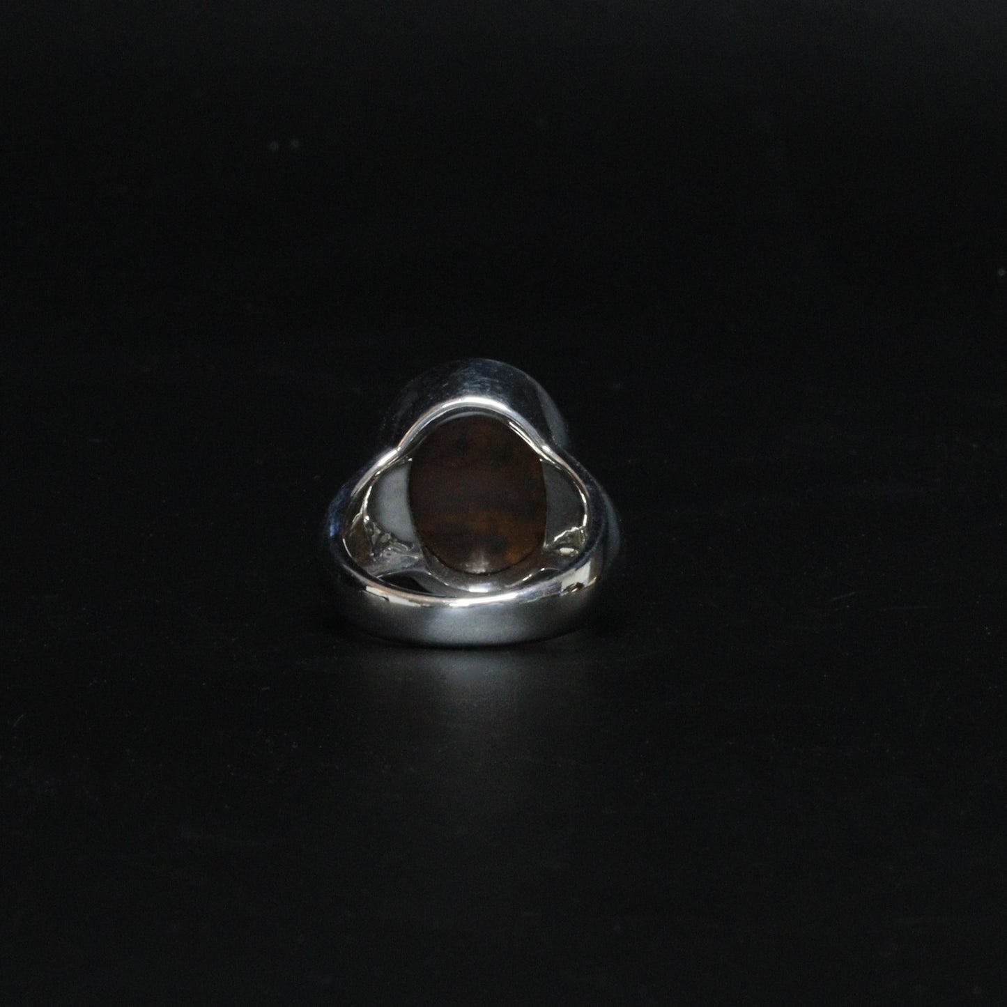 Australian Boulder Opal ring - 105