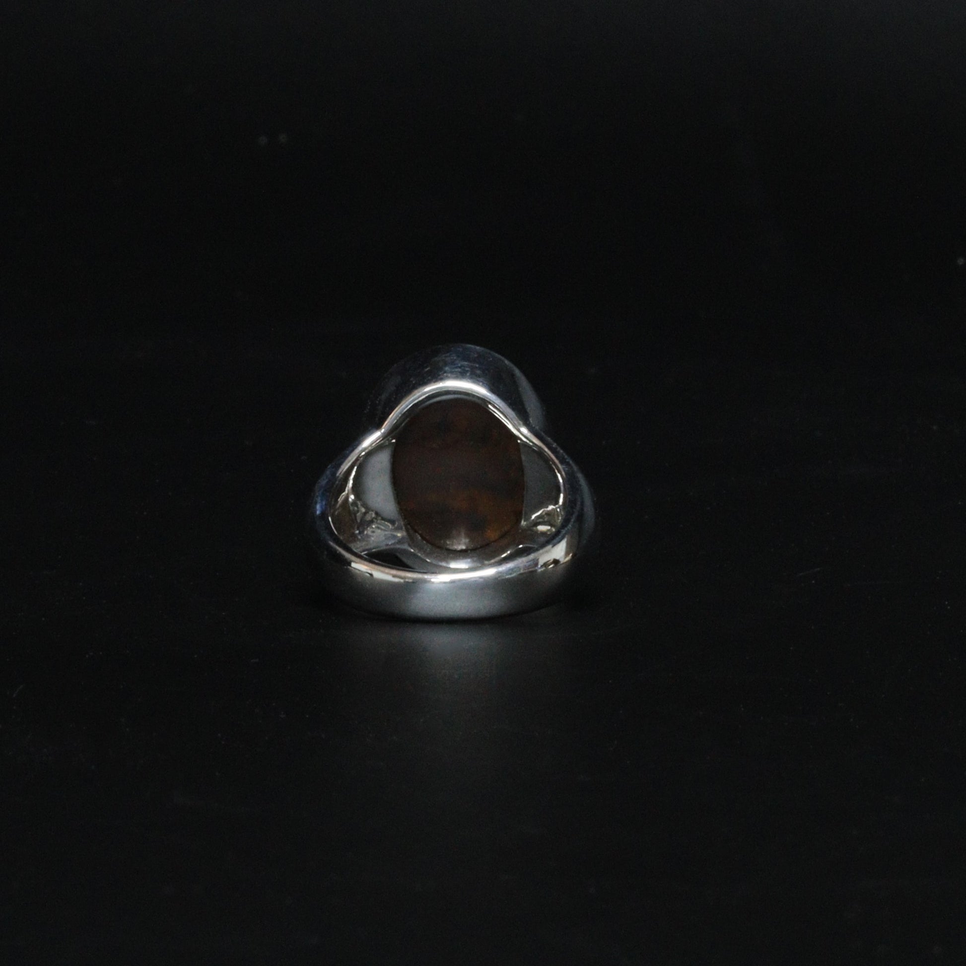 Australian Boulder Opal ring - 105